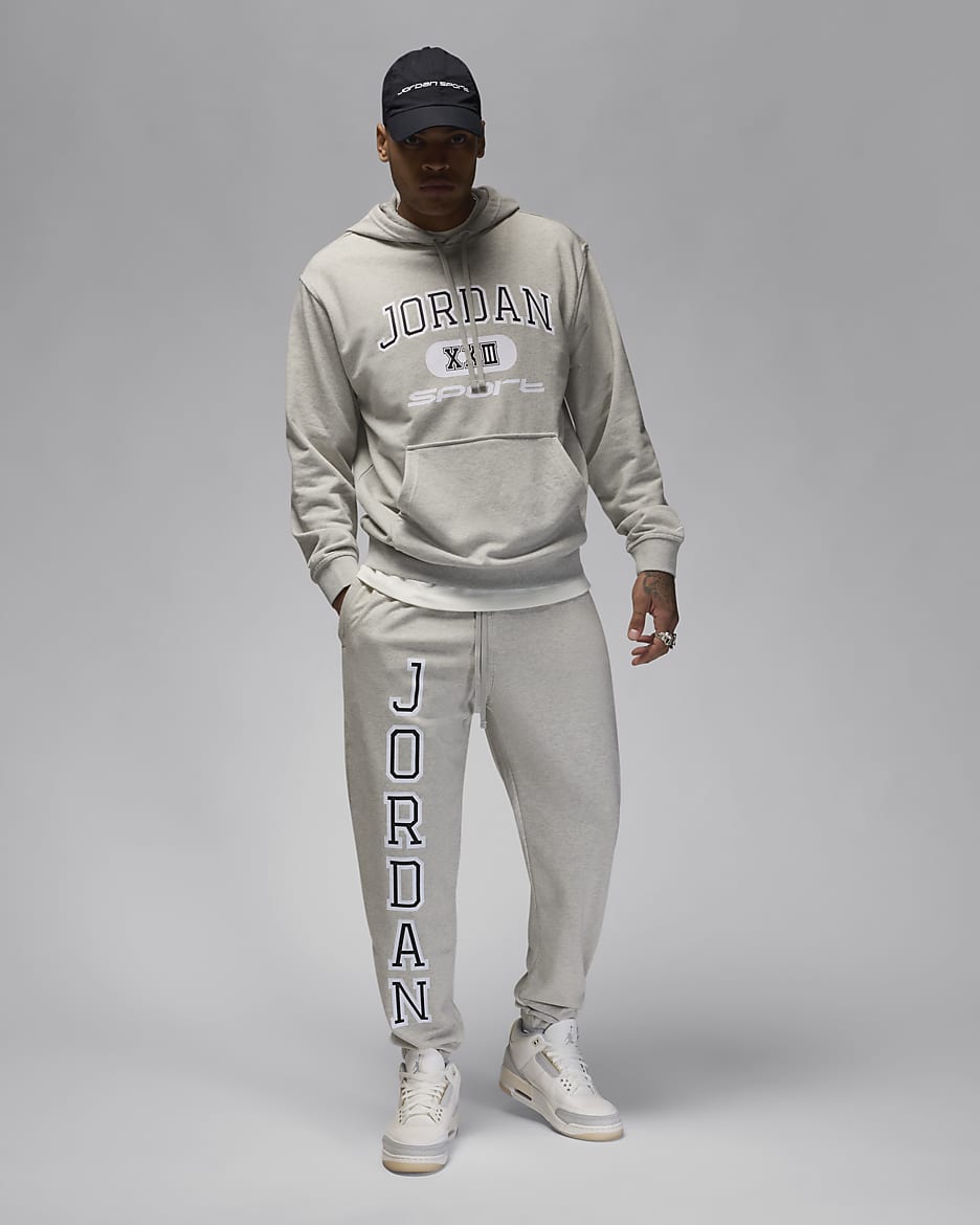 Pull nike gris homme jordan sales